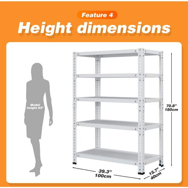 Siavonce Household Storage Rack, Adjustable Display Rack