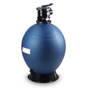 26 in. Top Mount Swimming Pool Sand Filter with 6-Way Valve and 3.68 sq. ft. filter area