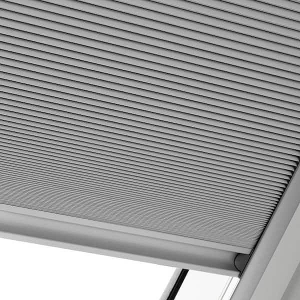 White Solar Powered Room Darkening Skylight Shade for FCM 4646, QPF 4646, VCM 4646, VCE 4646 and VCS 4646 Models