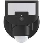 Nightwatcher 1700 Lumen 210-Degree Black Motion Activated Tracking LED Outdoor Security Flood Light with WiFi Camera