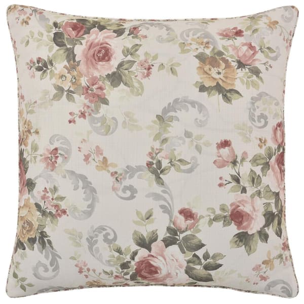 Chablis Rose Gold Polyester Euro Sham