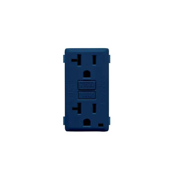 Leviton Renu 20-Amp GFCI Rich Navy Color Change Kit-DISCONTINUED