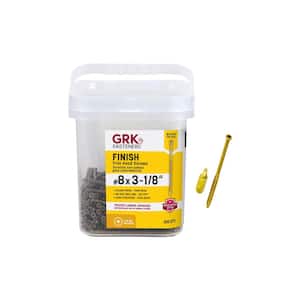 #8 x 3-1/8 in. Star Drive Trim-Head Wood Deck Finish Screw (300-Per Pack)