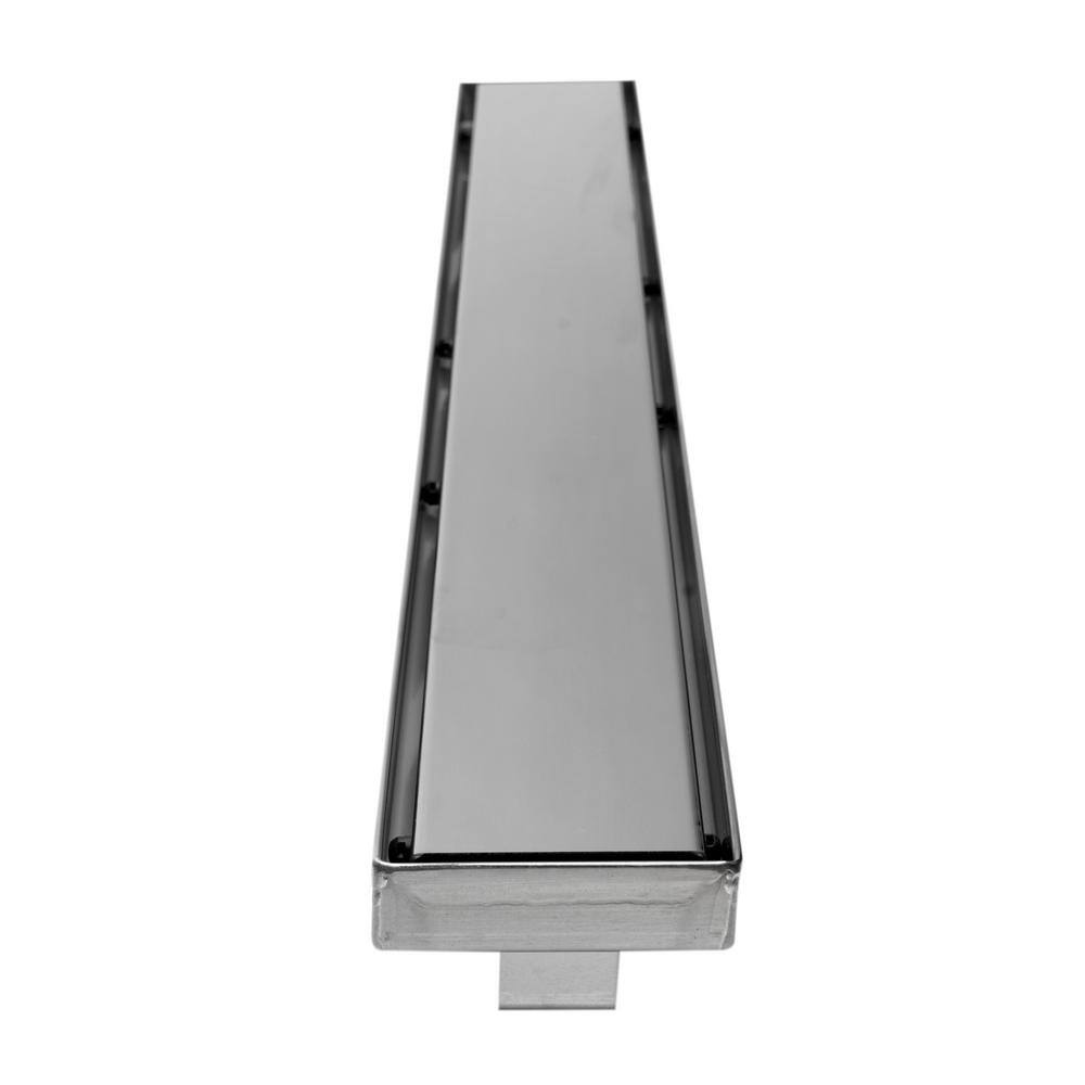 32" Polished Stainless Steel Linear Shower Drain