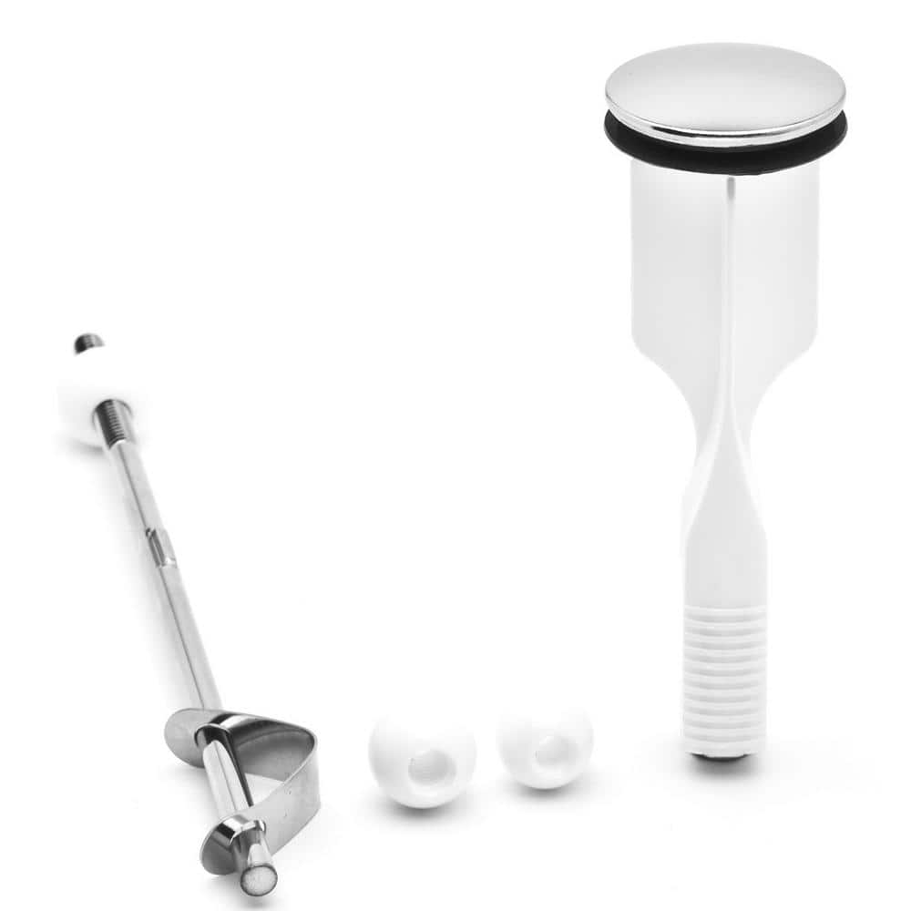 Chrome Universal No Clog Pop-Up Drain Stopper