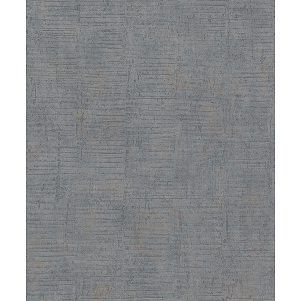 Makoba Horizontal Texture Dark Gray Wallpaper