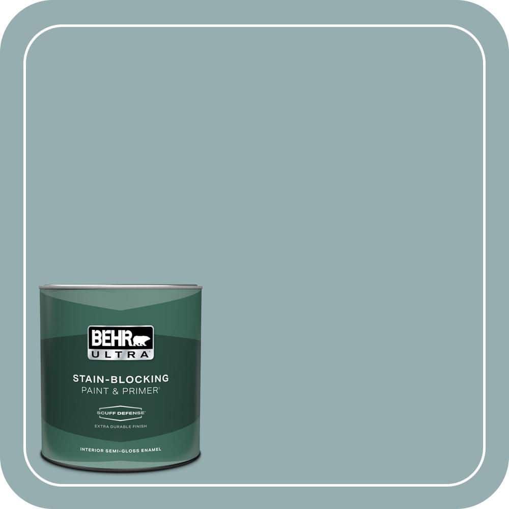 1 qt. #ICC-66 Quiet Moment Extra Durable Semi-Gloss Enamel Interior Paint & Primer price history on PriceWatchPro