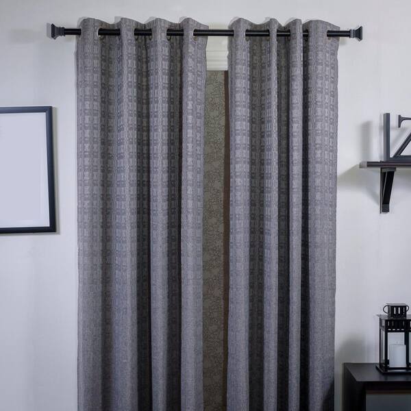 thumbnail image 2 of Aazon.co: Ivilon Drapery Window Curtain Rod Set - Square Design 1 1/8 2 of 13