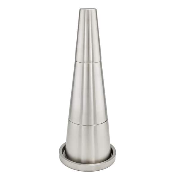 Old Dutch 4-Piece "Pixa Tower" Stackable Stainless Steel Bar Set