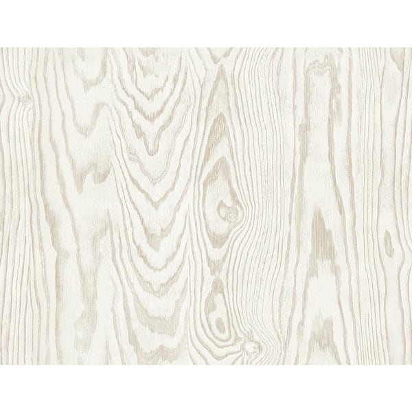 60.75 sq. ft. Scandi Wood Kyoto Faux Woodgrain Stringcloth Paper Unpasted Wallpaper Roll