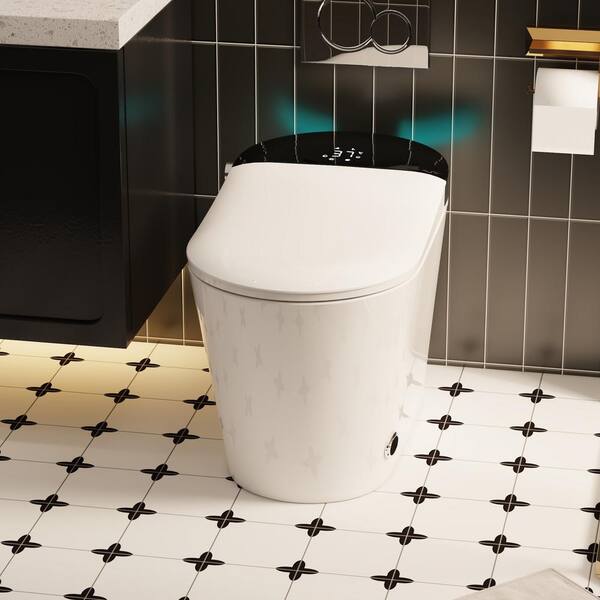 Reviews for FUFU&GAGA Smart Dual Flush 1-Piece Toilet 1.28
