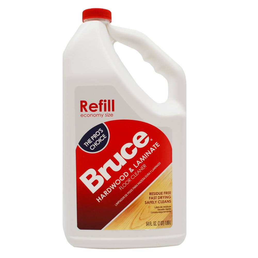 Bruce 64 Fl Oz Hardwood And Laminate Floor Cleaner Refill Ws109rt The Home Depot