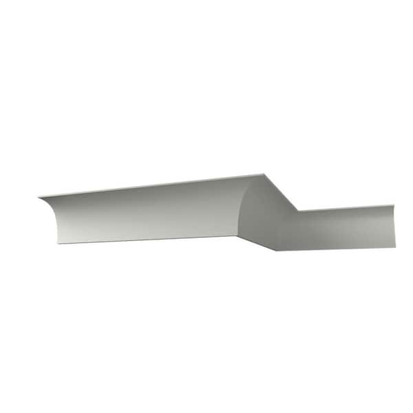 Ekena Millwork 4.375 in. D x 5.5 in. W x 12 in. L Polyurethane Crown Moulding Sample