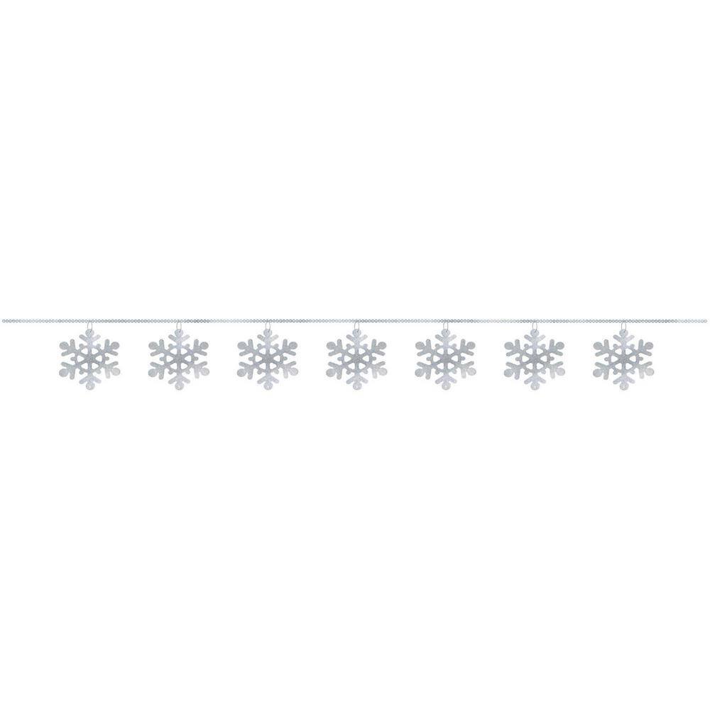 UPC 013051593650 product image for Amscan 9 ft. Snowflake Sequin Ring Garland (6-Pack) | upcitemdb.com