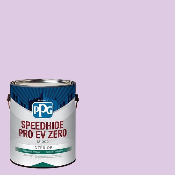 PPG Speedhide Pro EV Zero 1 gal. PPG1250-3 Syrian Violet Eggshell Interior Paint