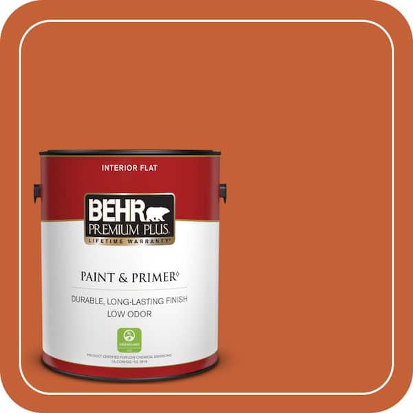 BEHR PREMIUM PLUS 1 gal. #T18-02 Civara Flat Low Odor Interior Paint & Primer