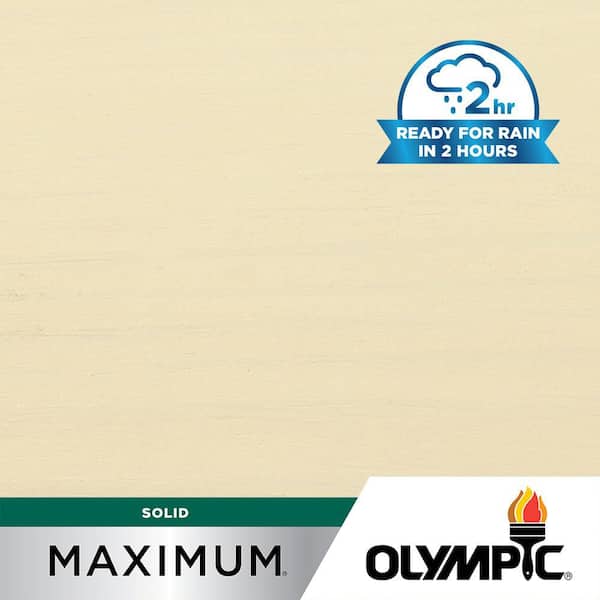 Olympic Maximum 1 gal. SC-1079 Soapstone Solid Color Exterior Stain and Sealer in One