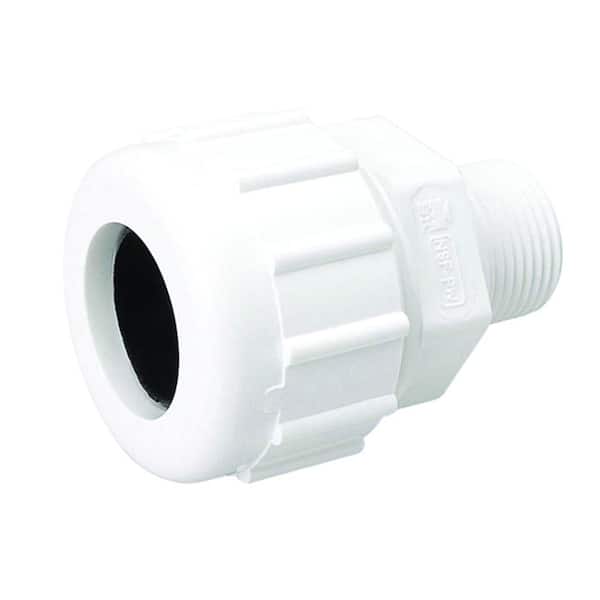 B&K 1 in. PVC COMP x MPT Male Adapter Coupling