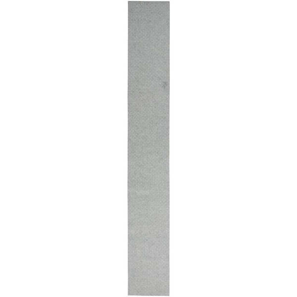 Nevlers 2' x 10' White Non Skid Dual Surface Non-Slip Rug Pad MH