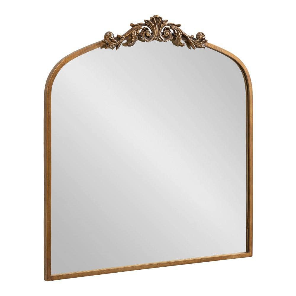 Aren dahl 28.00 in. W x 30.00 in. H Gold Arch Traditional Framed Decorative Wall Mirror price history on PriceWatchPro