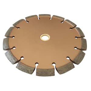 7 in. Crack Chaser Blade for Concrete and Asphalt Repair - 1/2 in. Crack Width - 7/8 in.-5/8 in. Non-Threaded Arbor