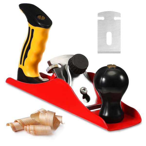 Hand Planer with 2 Inch Blade Adjustable Smoothing Wood Plane