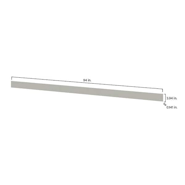 SIMPLY WOODMARK PRO Shaker Full Overlay 94 in. W x 3.94 in