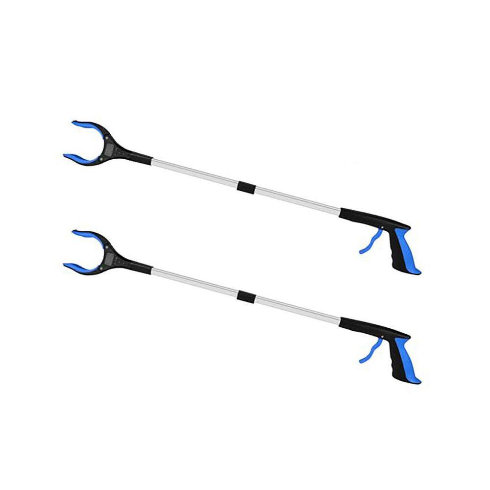 32 in. Foldable Trash Grabber Heavy Duty Lightweight Reacher with Ergonomic Non-Slip Handle (2-Pack) price history on PriceWatchPro