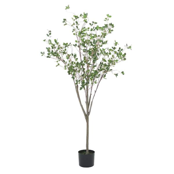 Noble House Bergweg 5 ft. Artificial Leaf Tree 109240 - The Home Depot