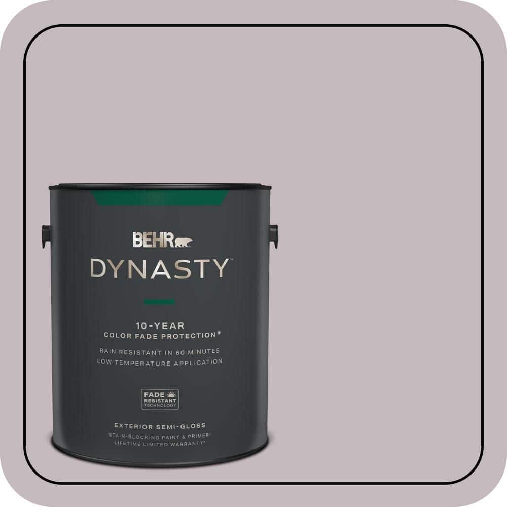 1 gal. #N110-2 Mulberry Stain Semi-Gloss Exterior Stain-Blocking Paint & Primer price history on PriceWatchPro