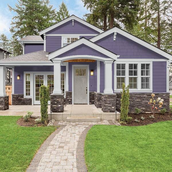 outdoor paint purple