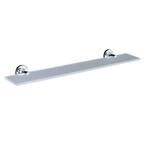 KOHLER Purist 4.875 in. W Wall-Mount Shelf in Glass and Polished Chrome