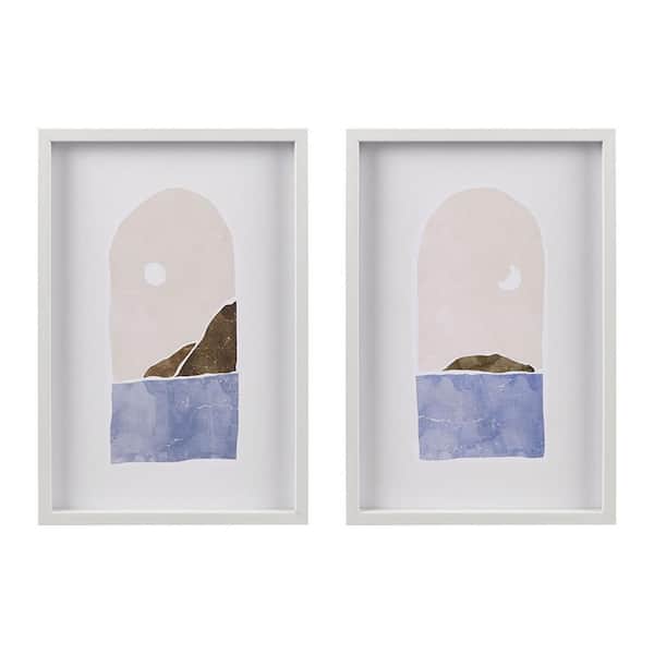 Miscool Anky 2-Piece Framed Art Print 12.78 in. x 18.78 in. Wall Art Set