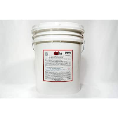 Firetect WT-102 1 Gal. Black Flat Latex Intumescent Fireproofing Flame ...