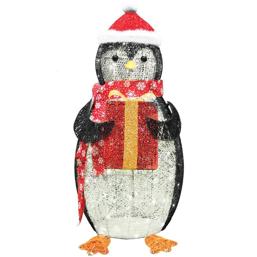 JOYIN 2 Pack Christmas Penguin Porch Light Cover for Holiday and Christmas De... 