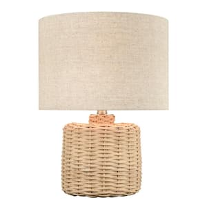 Star 18 in. Natural Table Lamp