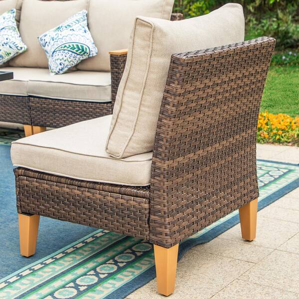 9 seater wicker discount rattan sofa set