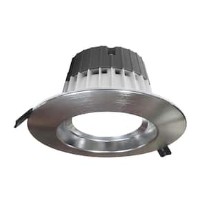 CLR6-Select 6 in. Nickel Commercial LED Recessed Downlight Kit, 3000K-5000K