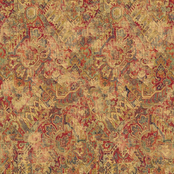 SURFACE STYLE Cumbrae Ruby Abstract Vinyl Peel and Stick Wallpaper Roll ( Covers 30.75 sq. ft. )
