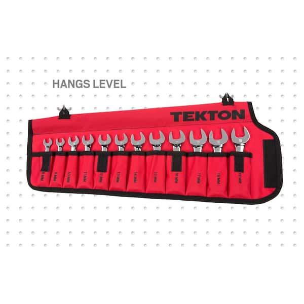 TEKTON 8 mm to 19 mm Stubby Reversible Ratcheting Combination