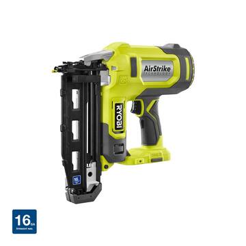 ONE+ 18V AirStrike 16-Gauge Cordless Finish Nailer (Tool Only)