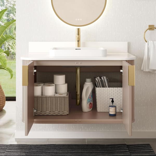 Home Decorators Collection Miravaux 36 in. Single Sink