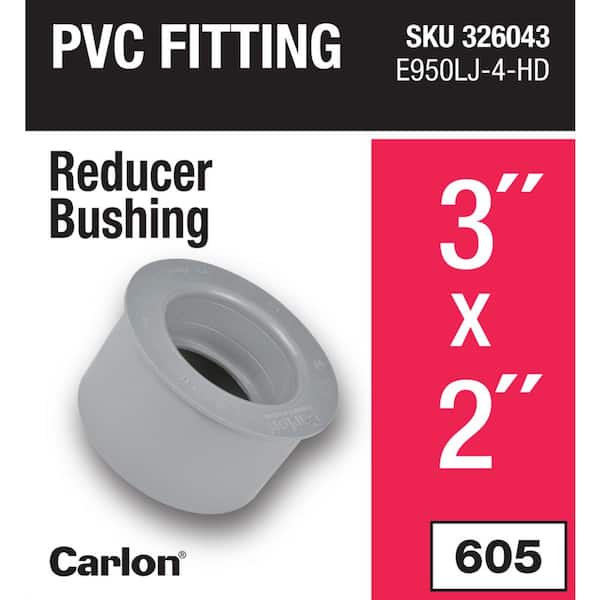 3 in. x 2 in. Electrical PVC Reducer Bushing (E950LJ-4-HD)