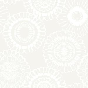 Pink Sonnet Floral Matte Paper Non-Pasted Wallpaper Roll