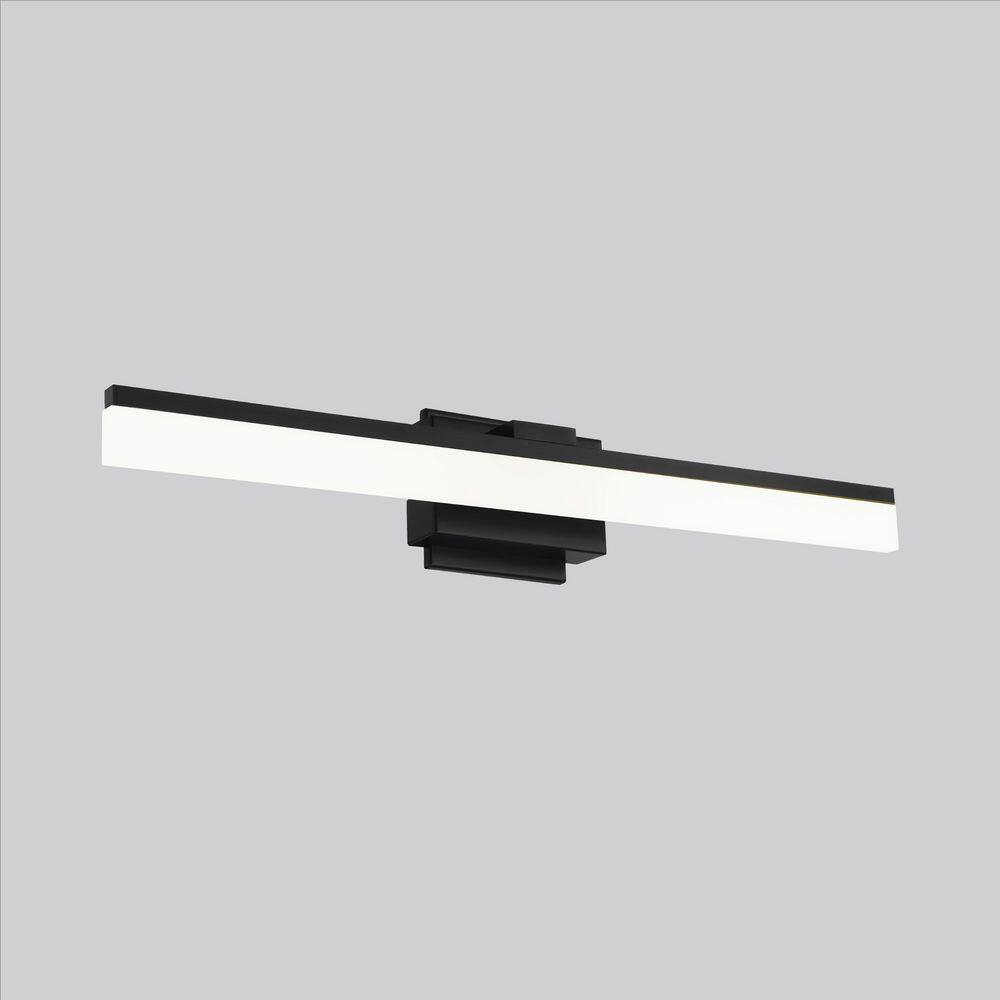 Palmital 23.46" Black Acrylic LED Vanity Light