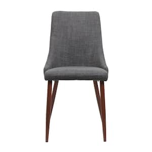 Sabina Light Grey Upholstered Dining Chairs (Set of 2)