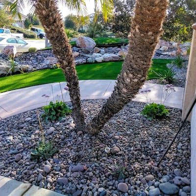 Red Landscape Rocks Landscaping Supplies The Home Depot