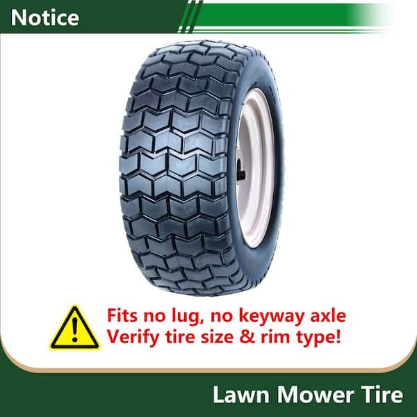 Hi-Run Lawn/Garden Tire 16 in. x 6.50 in.-8 2Ply SU12 Mounted on 8