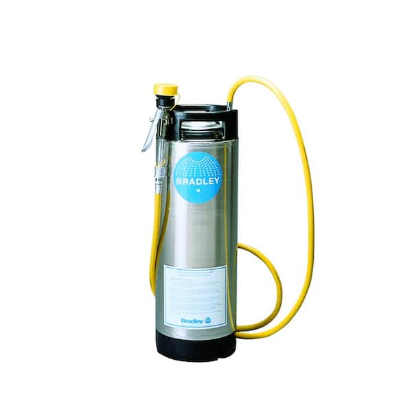 Bradley 5 Gal. Portable Facewash, Drench Hose