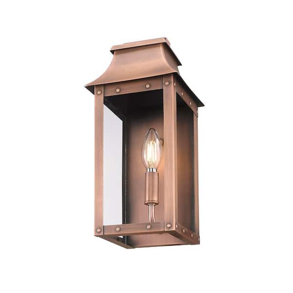 Acclaim Lighting Manchester Collection 1-Light Copper Patina